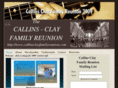 callinsclayfamilyreunion.com