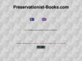 preservationist-books.com