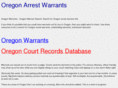 oregonwarrants.org