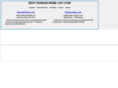 best-domain-name-list.com