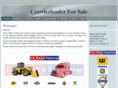 crawlerloaderforsale.com