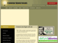 commonsenseissues.net