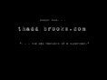 thaddbrooks.com