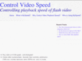controlvideospeed.com