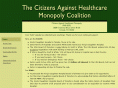 citizensagainsthealthcaremonopoly.com