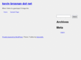 kevinbrosnan.net