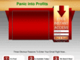 turnyourpanicintoprofits.com