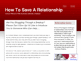 howtosavearelationship.info