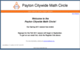 paytonmathcircle.com