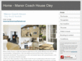 manorcoachhousecley.com