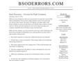 bsoderrors.com