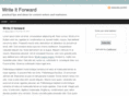 writeitforward.com