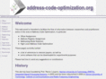 address-code-optimization.org