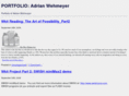 adrianwehmeyer.org