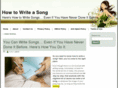 howtowritesong.com