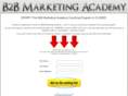 b2bmarketingacademy.com