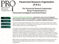 paranormalresearch.org