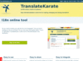 translatekarate.com
