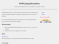 phpcontactformpro.com