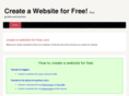 create-a-website-for-free.com