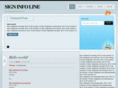 signinfoline.com