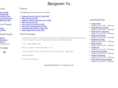 benjaminyu.com