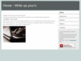writeupyours.com