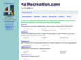 4arecreation.com