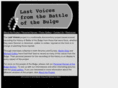 lastvoicesfromthebattleofthebulge.com