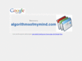 algorithmsofmymind.com