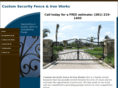 customsecurityfence.com