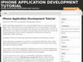 iphoneapplicationdevelopmenttutorial.com