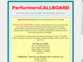 performerscallboard.com