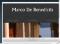 marcodebenedictis.net