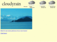 cloudyrain.com