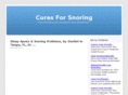 curessnoring.com