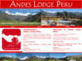 andeslodgeperu.com