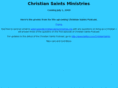 christiansaintsministries.org