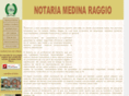 notariamedinaraggio.com
