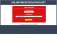 onlinephysicscourses.net