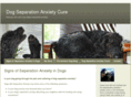 dogseparationanxietycure.com