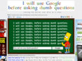 iwillusegooglebeforeaskingdumbquestions.com