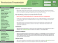 productiontranscript.biz