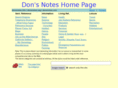 donsnotes.info