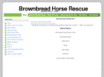 brownbreadhorserescue.com