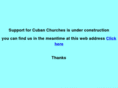 supportforcubanchurches.org