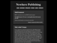 nowherepublishing.com