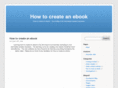 howtocreateanebook.net
