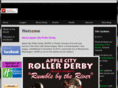 applecityrollerderby.com