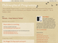 philosophicalprogramming.com